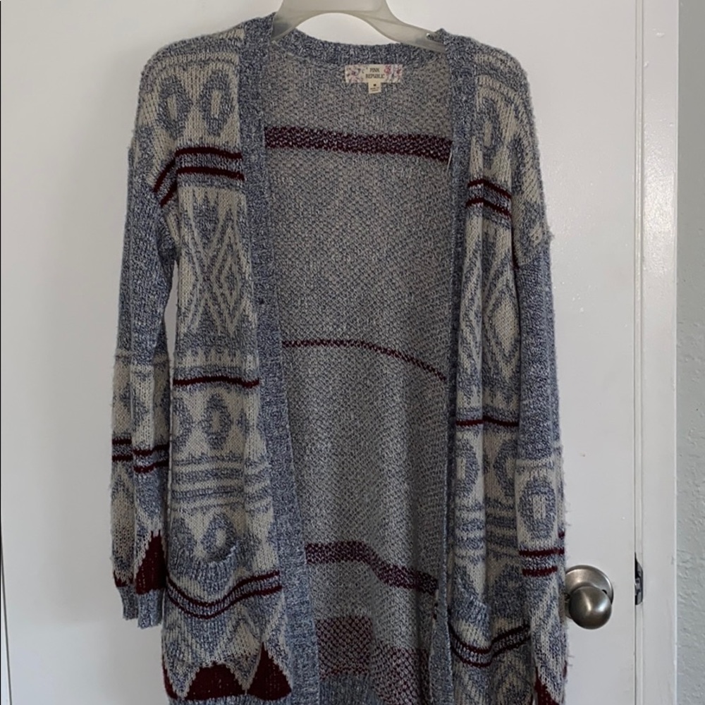 Cute printed cardigan